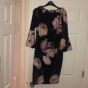 Floral Calvin Klein dress